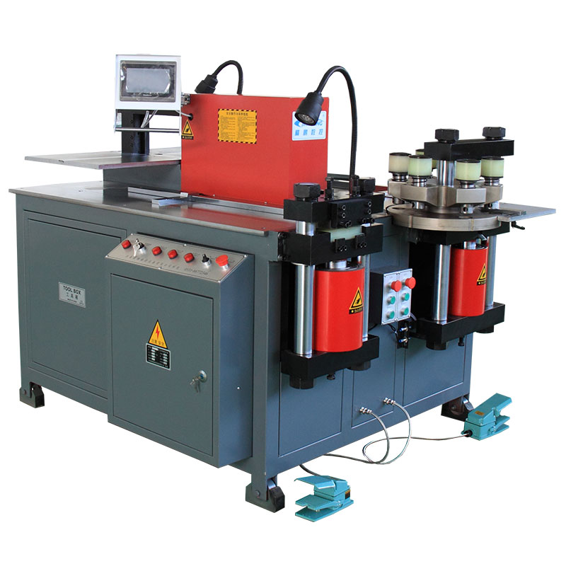 CNC three-station busbar processing machine cnc machine JPMX-303ESK