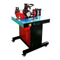 Three-station busbar processing machine punch and shear and bender JPMX-301A